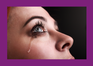 What to Do When a Client Tries to Poach Your Cleaner. A lady cries with a tear rolling down her cheek. Maid In Business Blog.